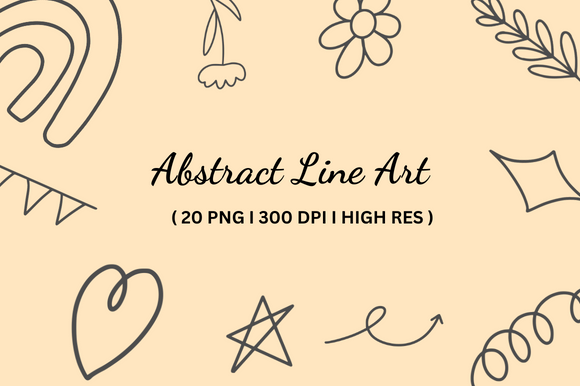 Download Abstract Line Art Illustration - Abstract line art Collection