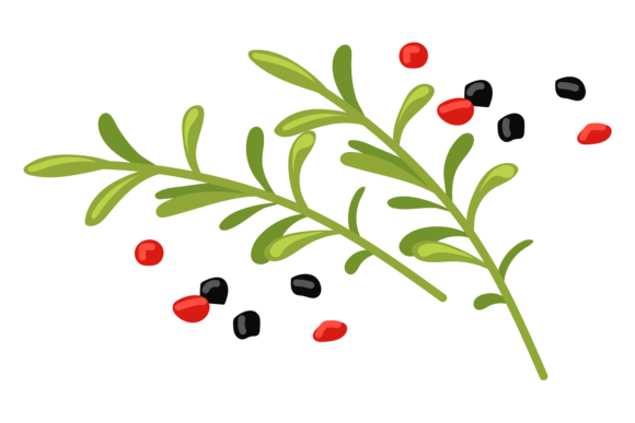Download Cooking Herbs Cartoon Icon. Rosemary Bra - Herbs Collection