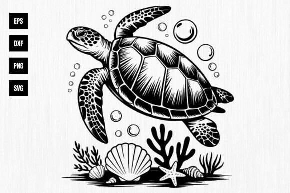 Download Sea Turtle SVG, Sea Animal Life Svg - Turtle svg Collection
