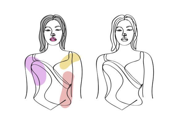 Download Woman Figure Abstract Line Art - Abstract line art Collection