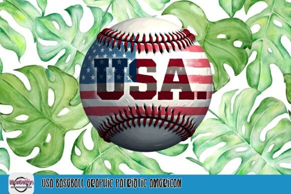 Download USA Baseball Graphic Patriotic American - Premium Resources